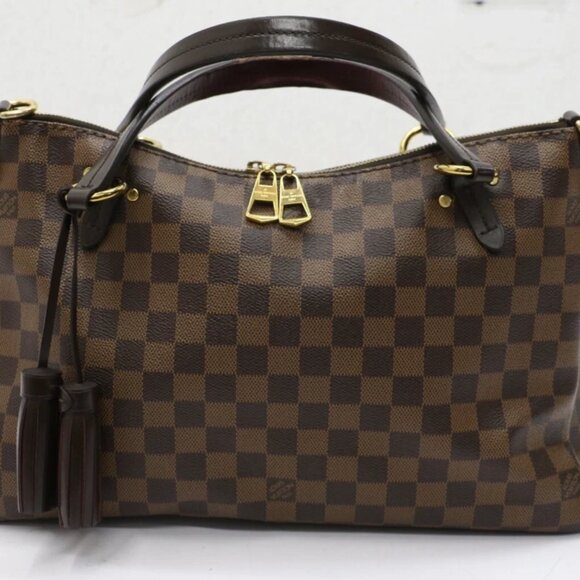 LOUIS VUITTON Lymington Damier Ebene Shoulder Bag Brown N40023 - Picture 1 of 16